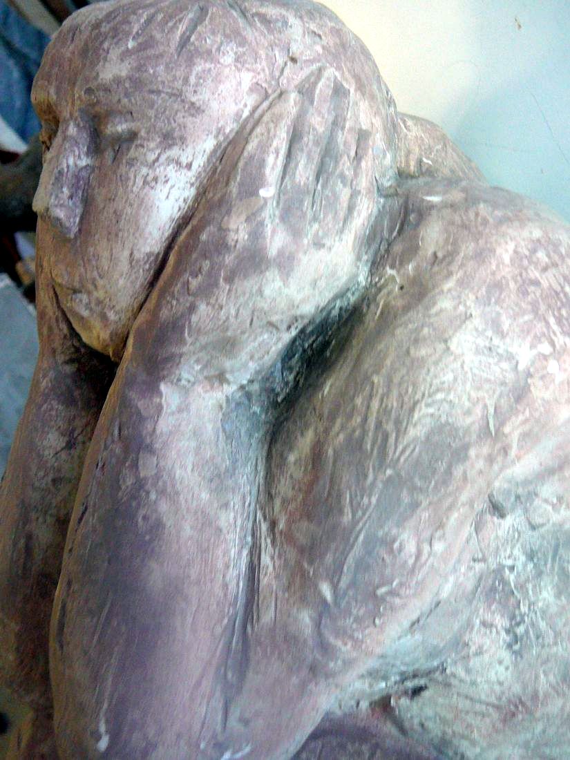Attesa — scultura di Pasquale Lo Moro