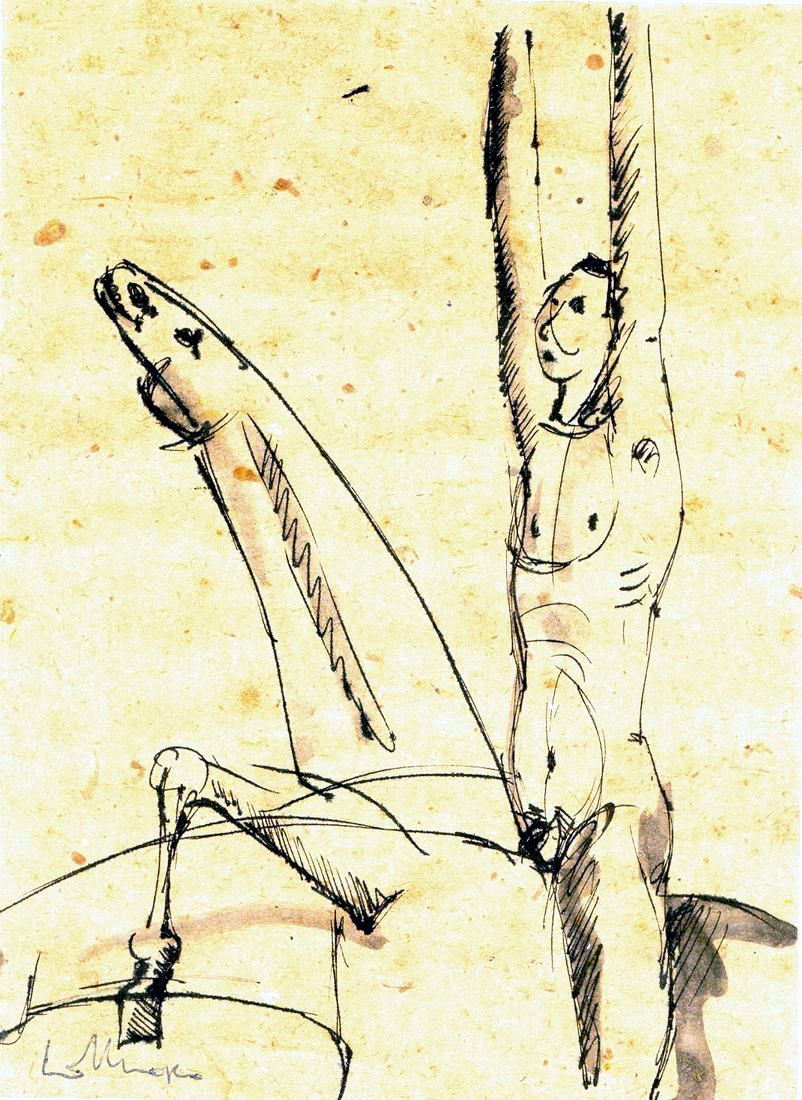 Cavallo e Cavaliere — scultura di Pasquale Lo Moro