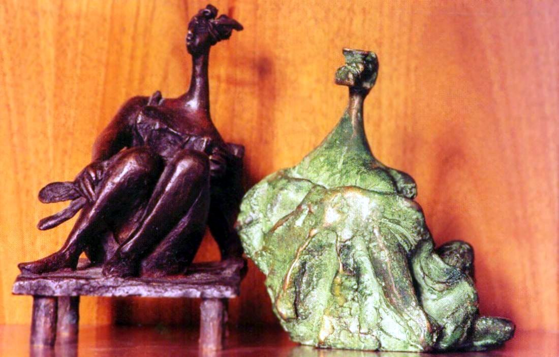 Coppia (Belvedere) — scultura di Pasquale Lo Moro
