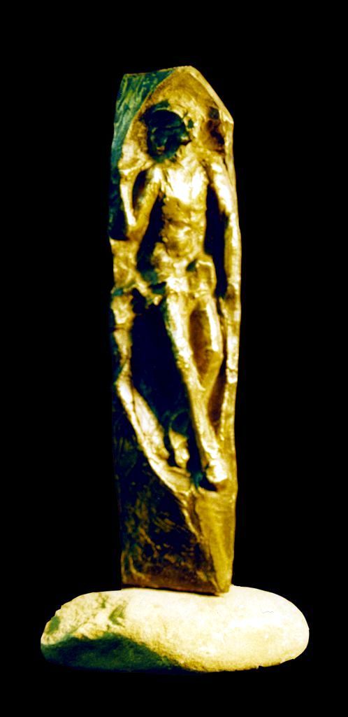 È Risorto (bozzetto) — scultura di Pasquale Lo Moro