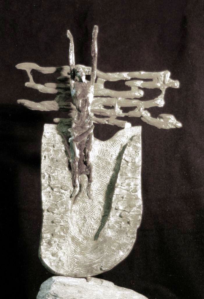 Il Risorto — scultura di Pasquale Lo Moro