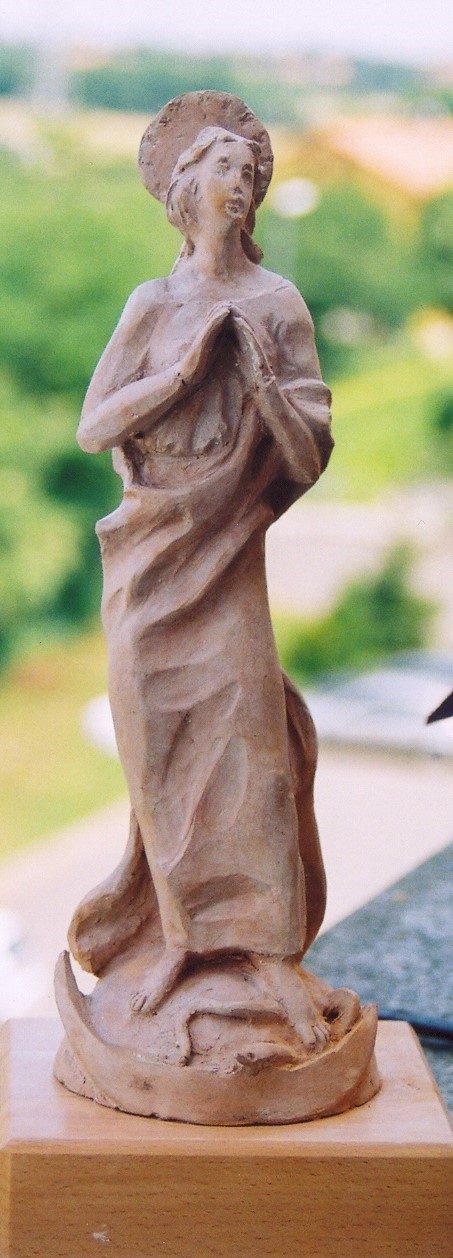 Immacolata Concezione — scultura di Pasquale Lo Moro