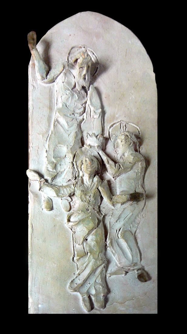 Incoronazione di Maria (bozzetto) — scultura di Pasquale Lo Moro