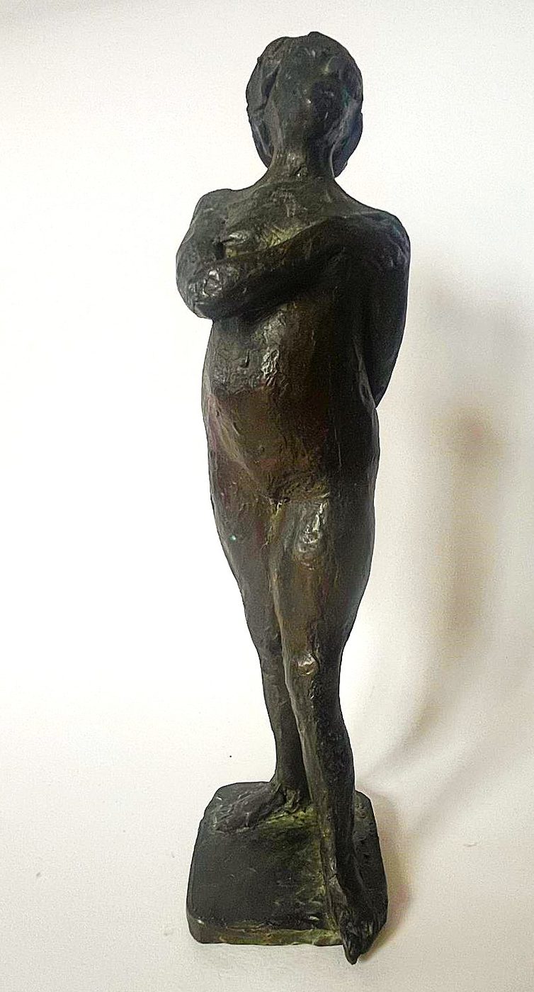 L'Orante — scultura di Pasquale Lo Moro