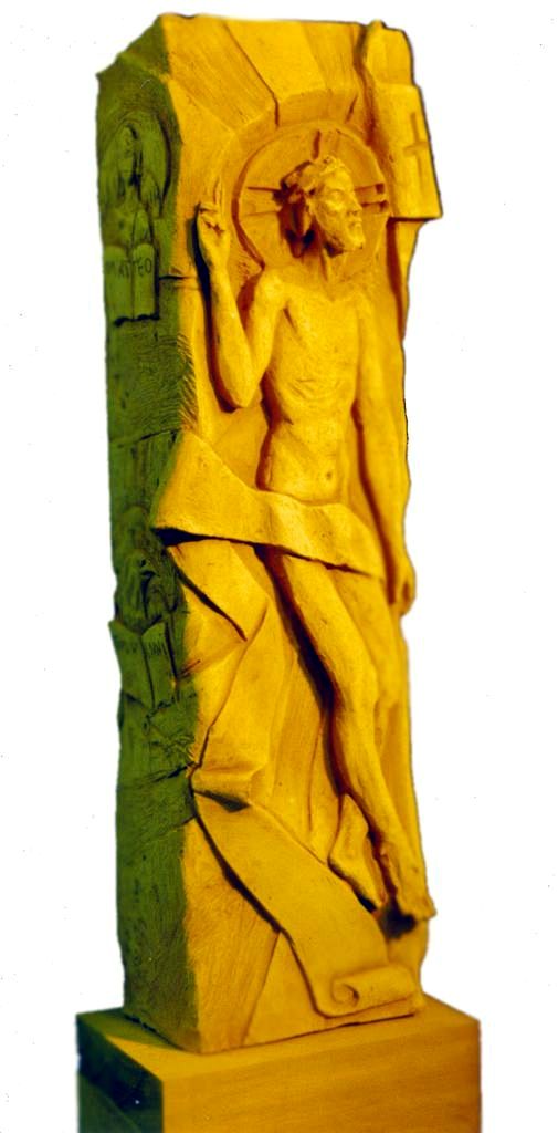 Leggio del Risorto — scultura di Pasquale Lo Moro