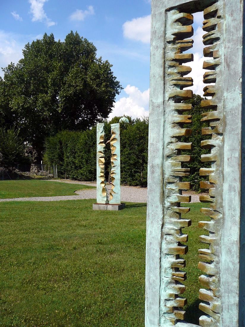 Movimento Meccanico — Lainate — scultura di Pasquale Lo Moro