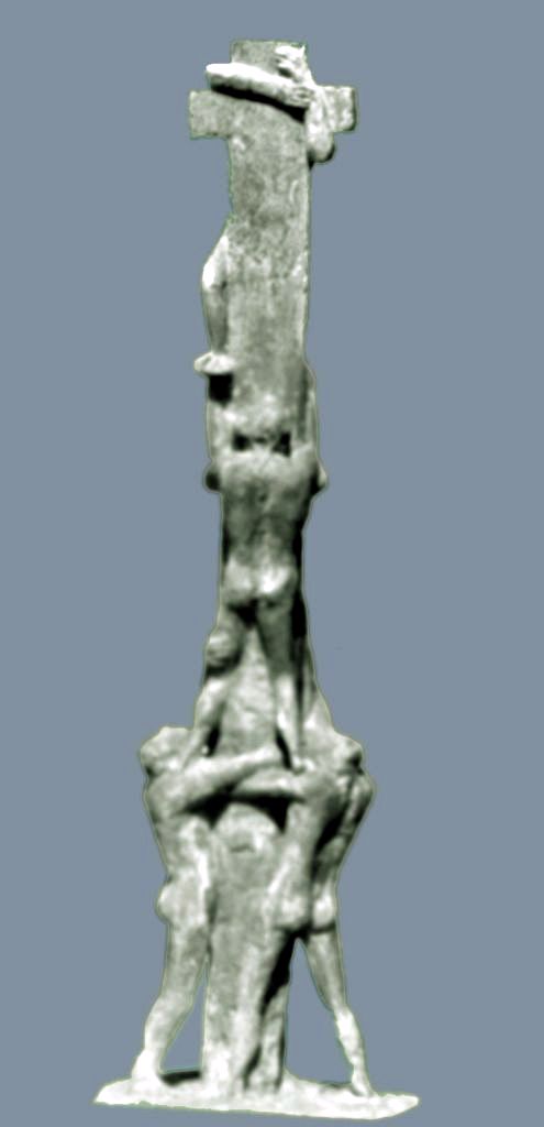 Palo della Cuccagna — scultura di Pasquale Lo Moro