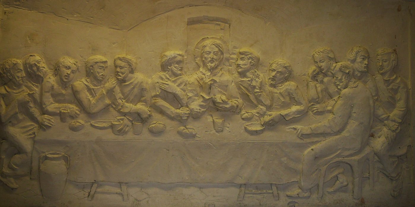 Ultima Cena — scultura di Pasquale Lo Moro