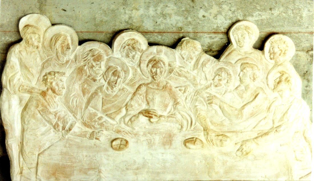 Ultima Cena — scultura di Pasquale Lo Moro